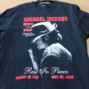 Vintage Michael Jackson tee. Size m, no tag